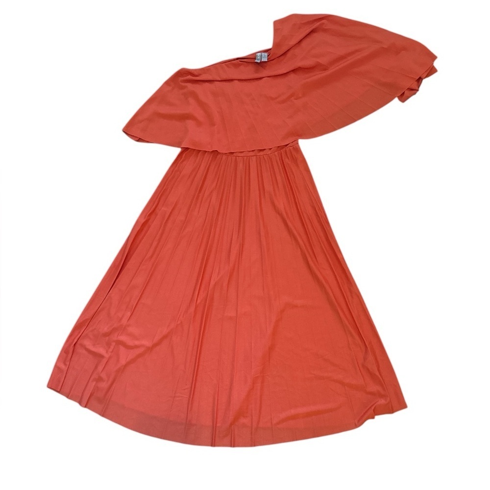 ASOS, Women’s One shoulder maxi dress, Size 2, Orange‎